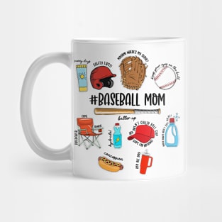 Baseball Mom Game Day Mug